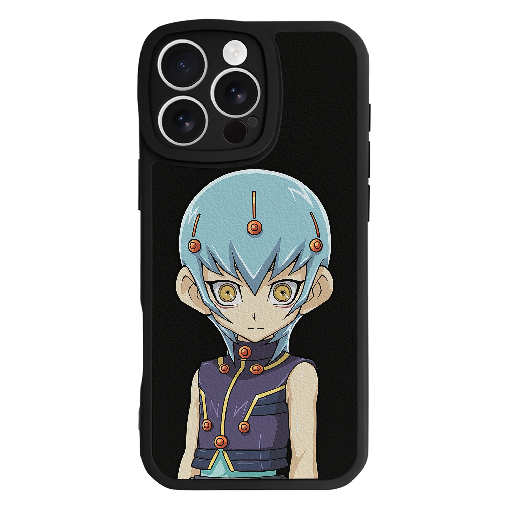 遊☆戯☆王 Yu-Gi-Oh! 【iPhone 16シリーズ対応】シリコンスマホケース（レザー調） 材質：シリコン